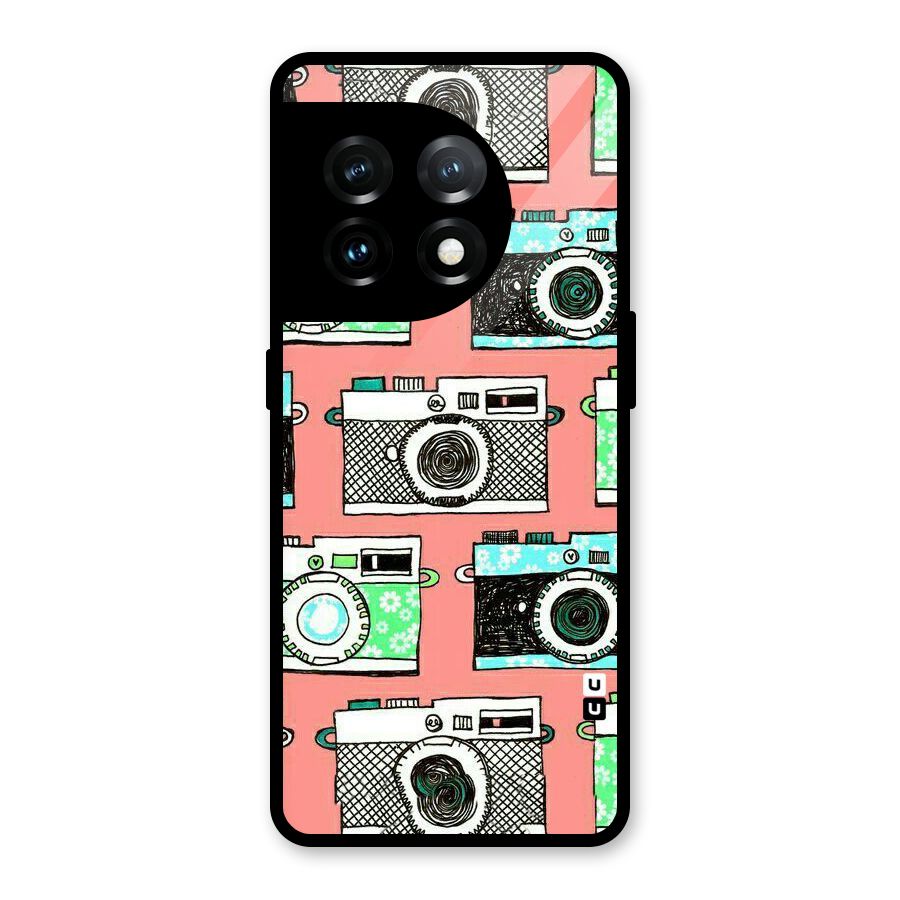 Cam Art Loving Glass Back Case for OnePlus 11