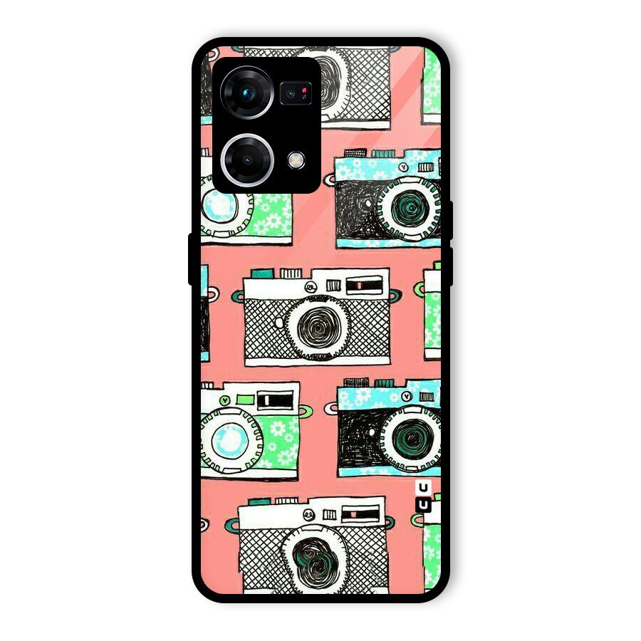 Cam Art Loving Glass Back Case for Oppo F21 Pro 4G