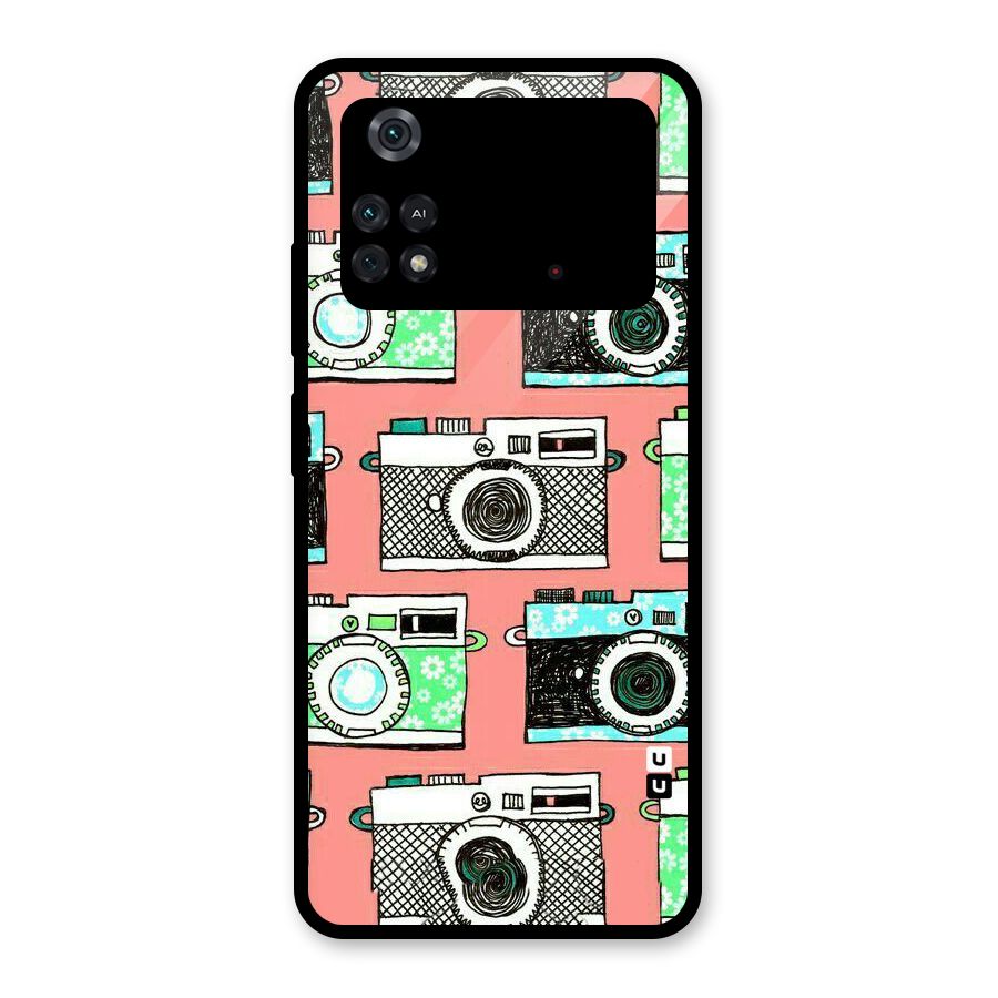 Cam Art Loving Glass Back Case for Poco M4 Pro 4G