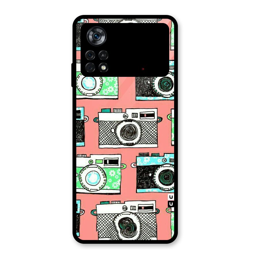 Cam Art Loving Glass Back Case for Poco X4 Pro 5G