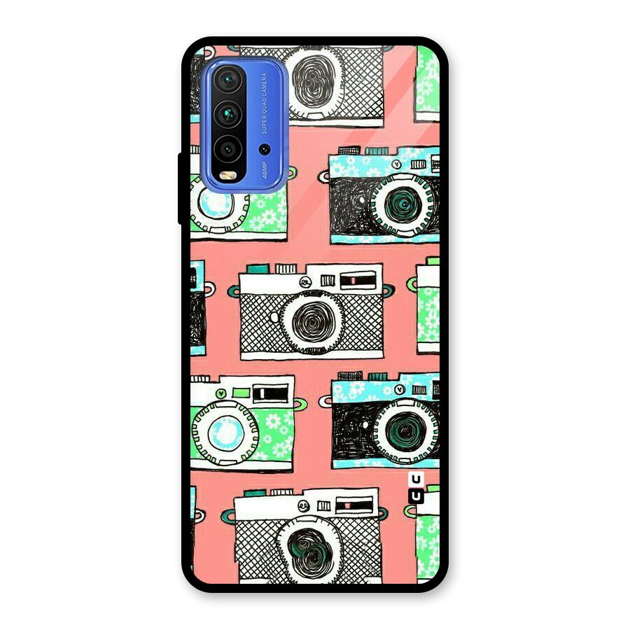 Cam Art Loving Glass Back Case for Redmi 9 Power