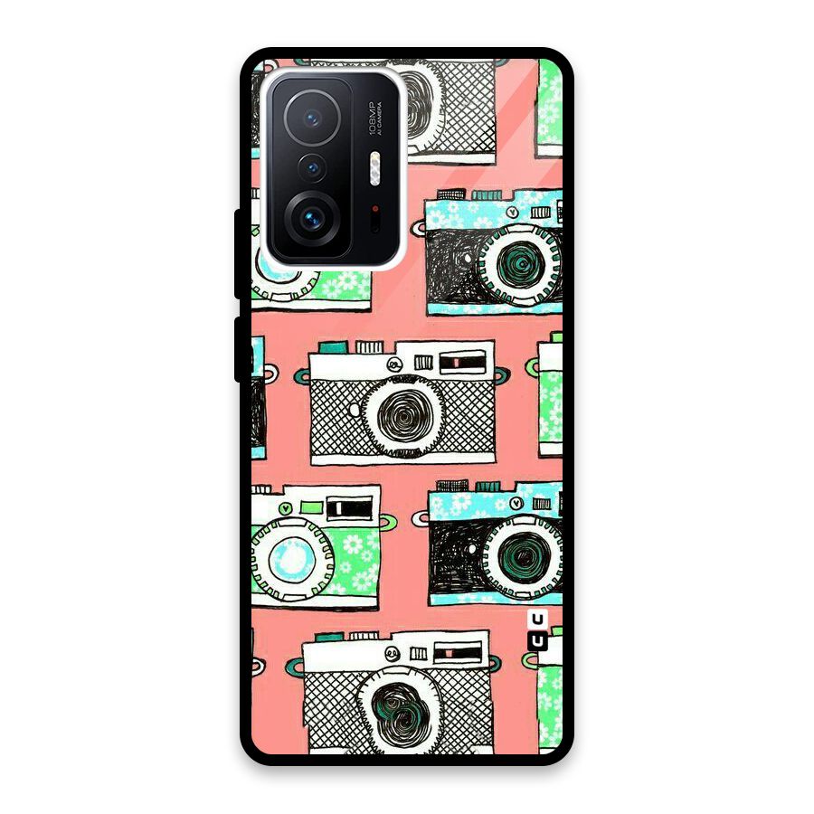 Cam Art Loving Glass Back Case for Xiaomi 11T Pro