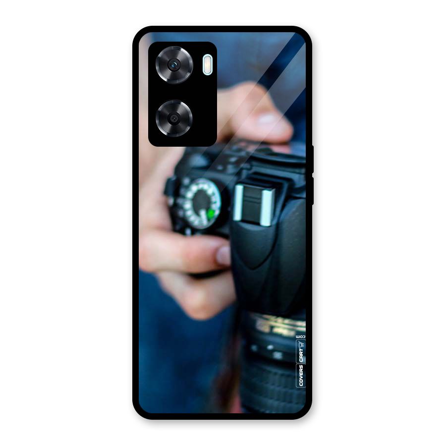 Camera Love Glass Back Case for Oppo A77