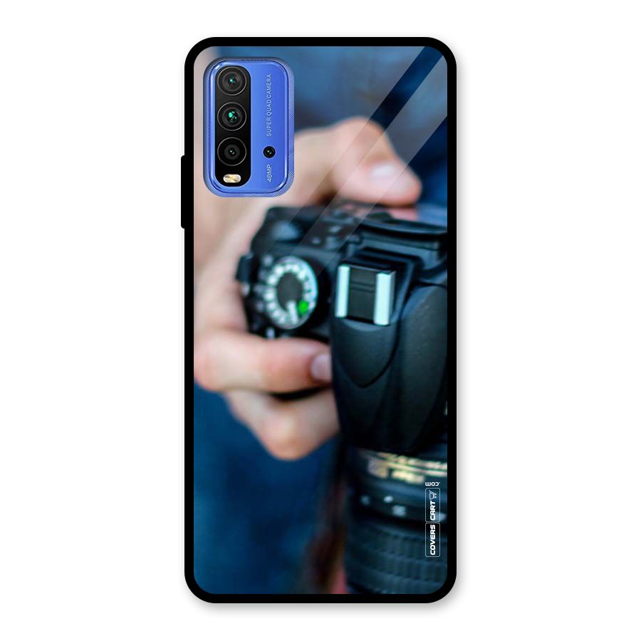 Camera Love Glass Back Case for Redmi 9 Power