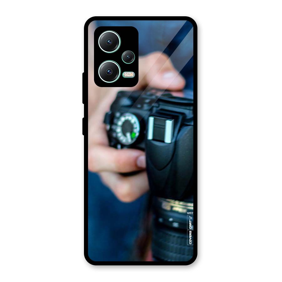 Camera Love Glass Back Case for Redmi Note 12 5G