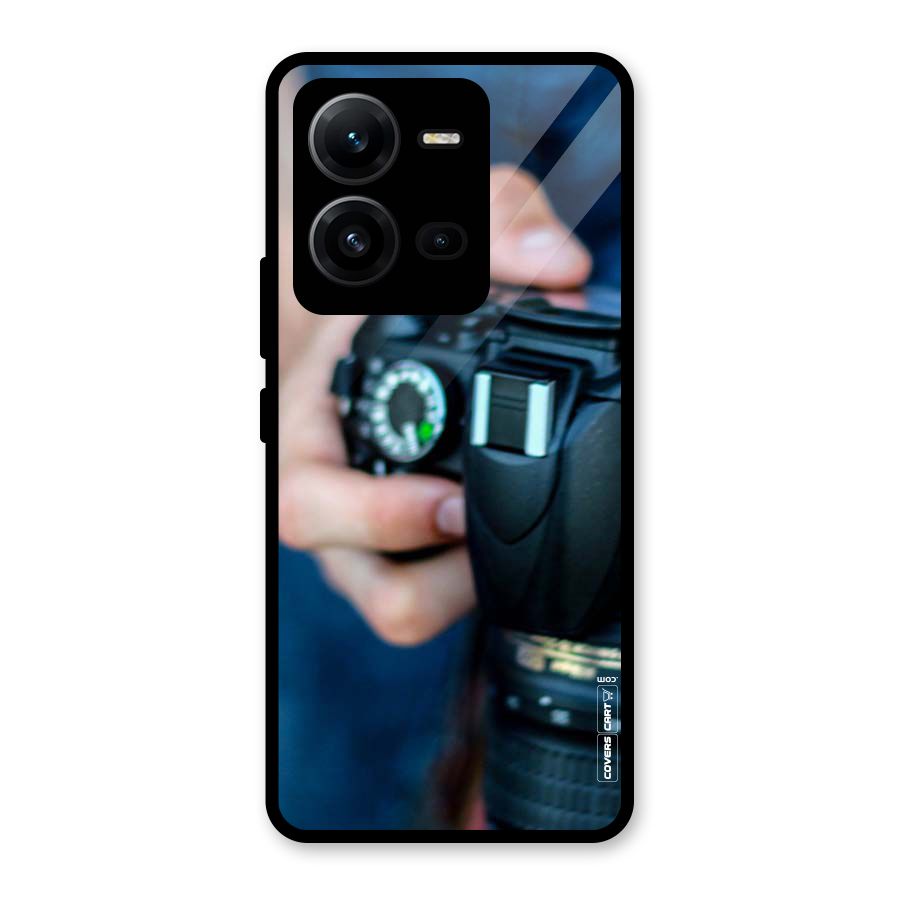 Camera Love Glass Back Case for Vivo V25
