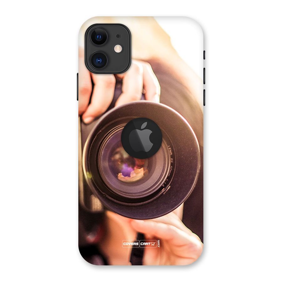 Camera Lovers Back Case for iPhone 11 Logo Cut