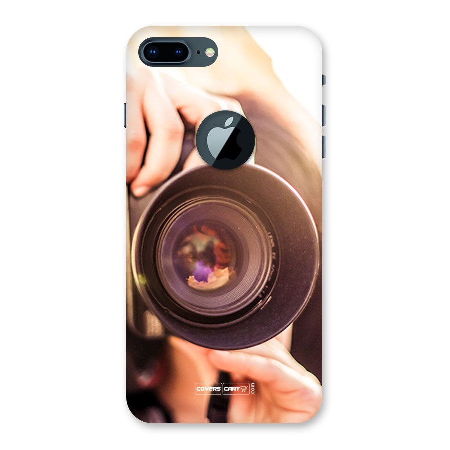 Camera Lovers Back Case for iPhone 7 Plus Logo Cut