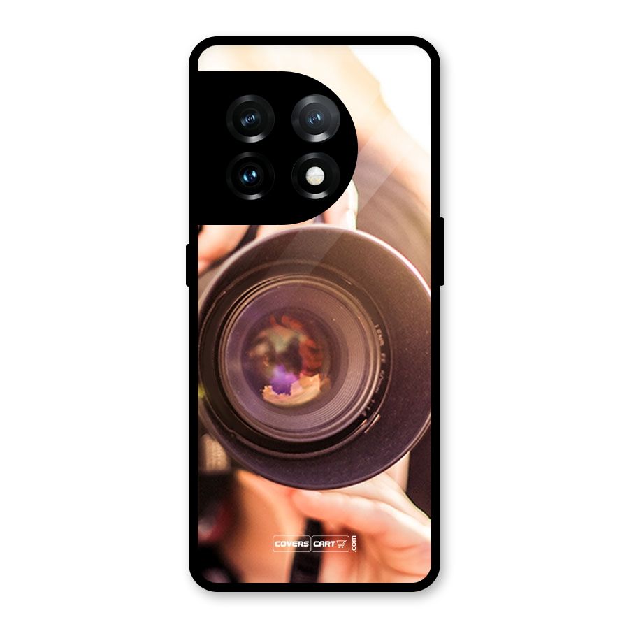 Camera Lovers Glass Back Case for OnePlus 11
