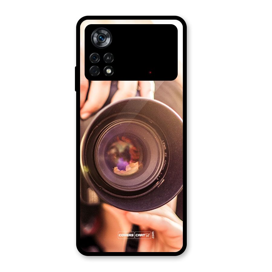 Camera Lovers Glass Back Case for Poco X4 Pro 5G