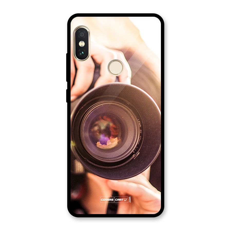 Camera Lovers Glass Back Case for Redmi Note 5 Pro