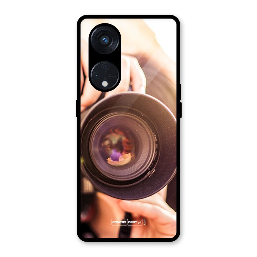Camera Lovers Glass Back Case for Reno8 T 5G