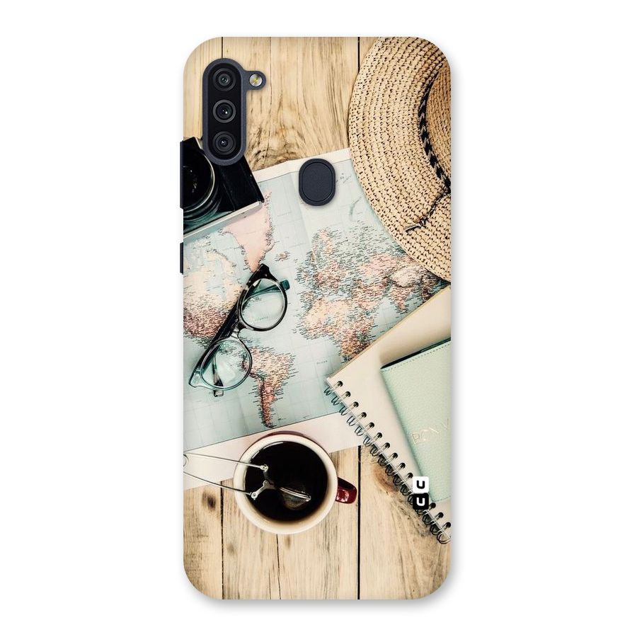 Camera Notebook Back Case for Galaxy M11