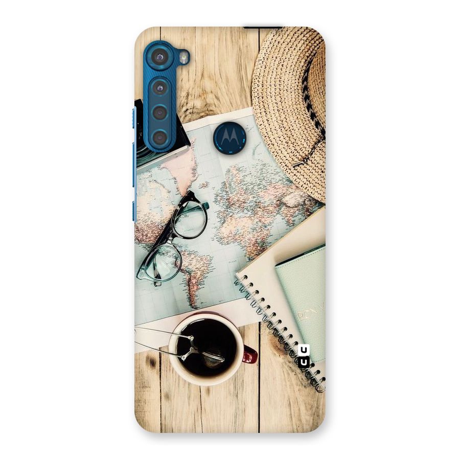 Camera Notebook Back Case for Motorola One Fusion Plus