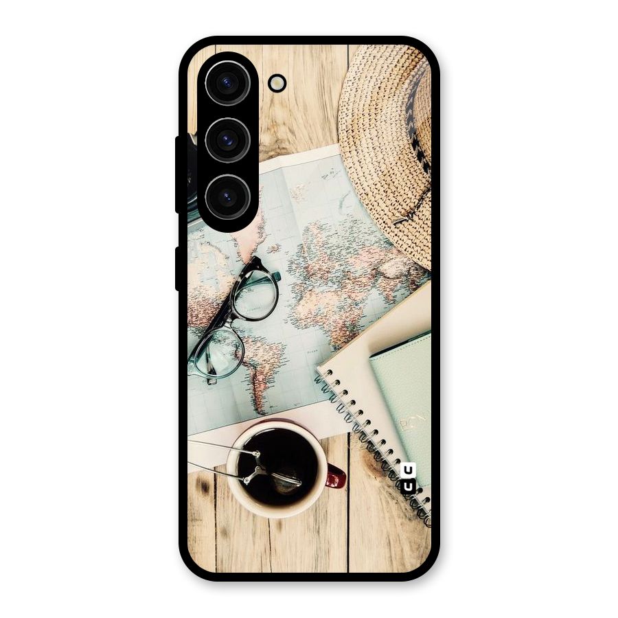 Camera Notebook Glass Back Case for Galaxy S23