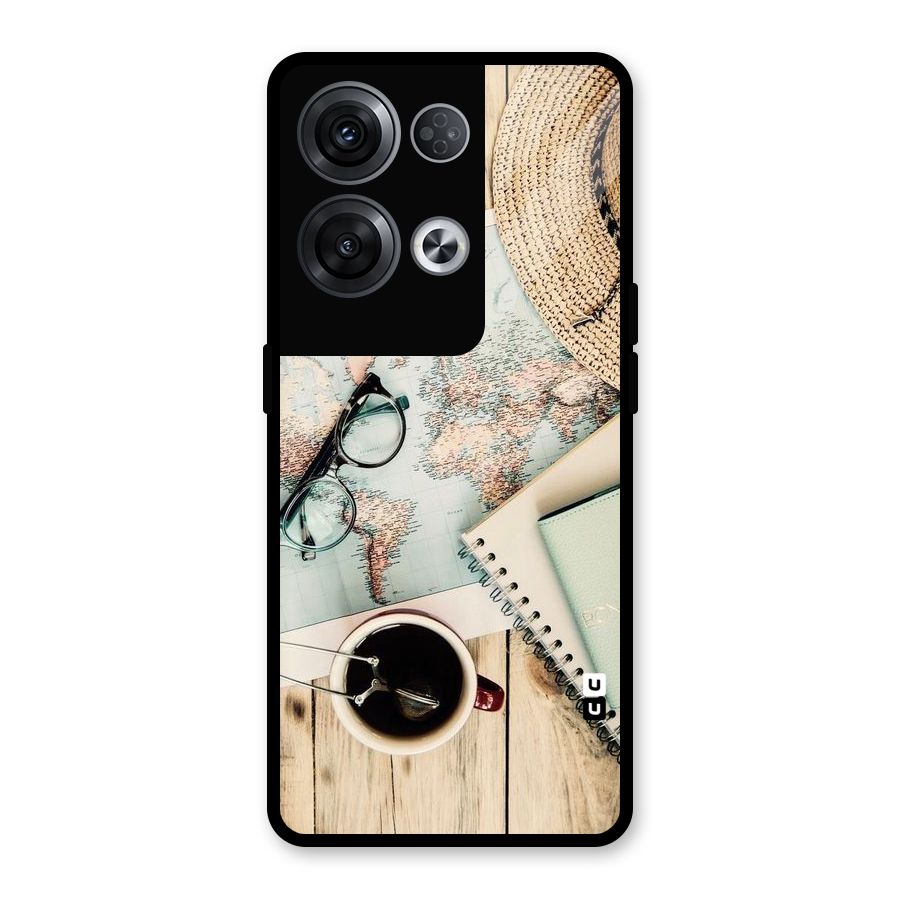 Camera Notebook Glass Back Case for Oppo Reno8 Pro 5G
