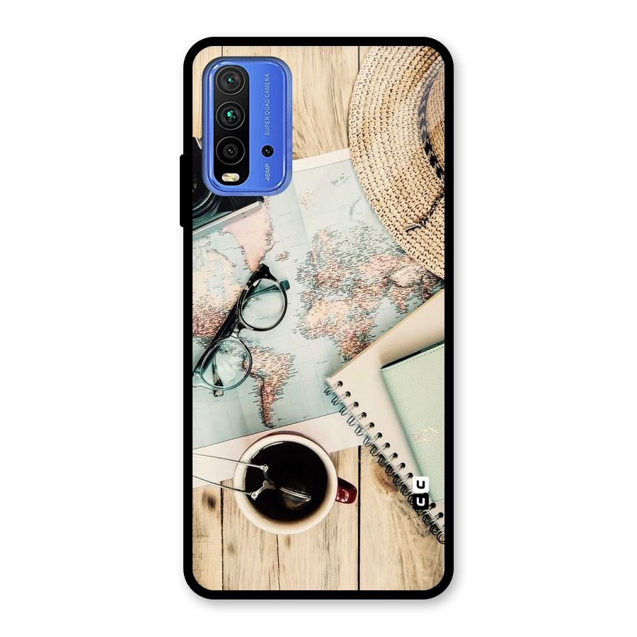 Camera Notebook Glass Back Case for Redmi 9 Power