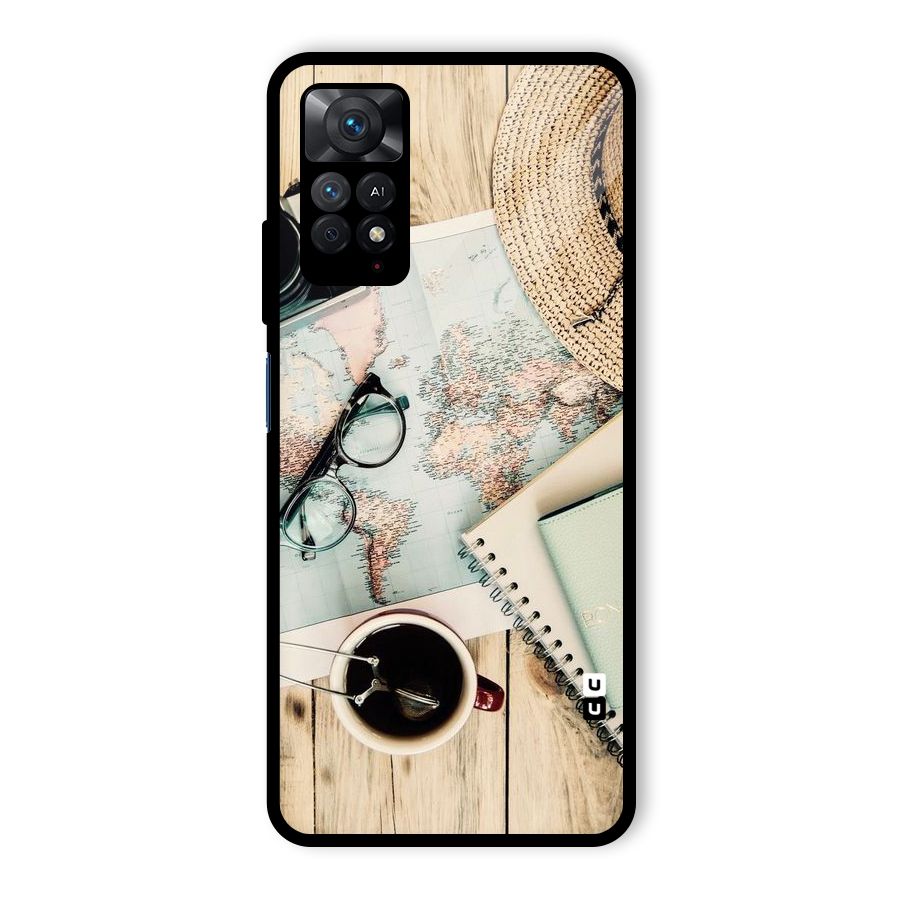 Camera Notebook Glass Back Case for Redmi Note 11 Pro