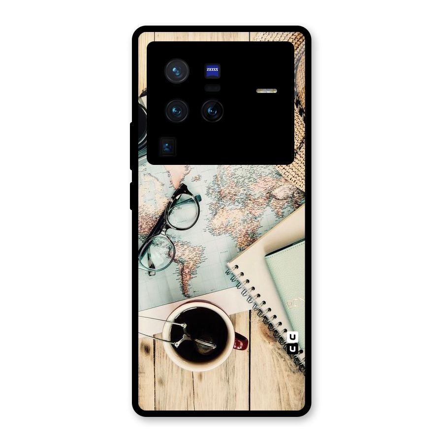 Camera Notebook Glass Back Case for Vivo X80 Pro