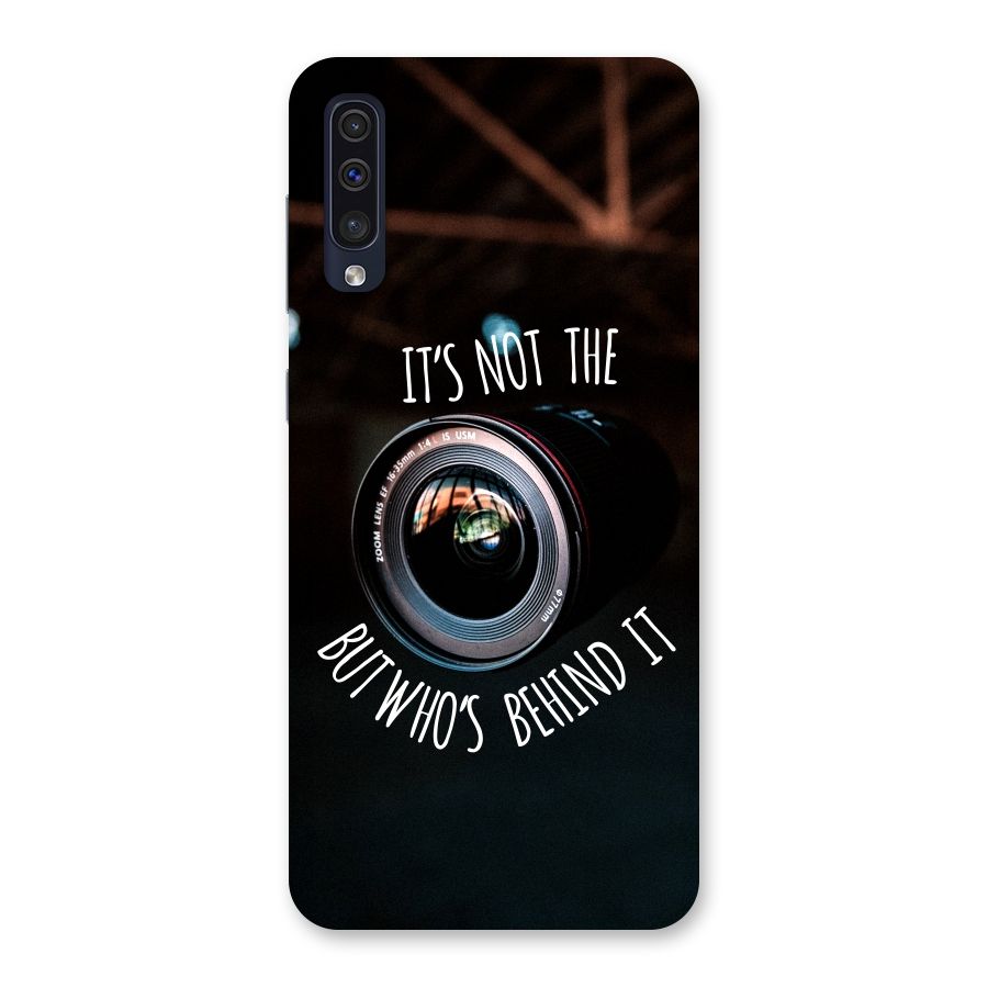 Camera Quote Back Case for Galaxy A50s