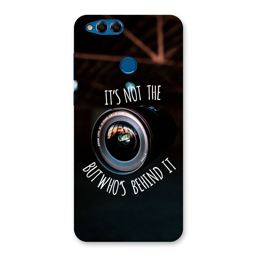 Camera Quote Back Case for Honor 7X