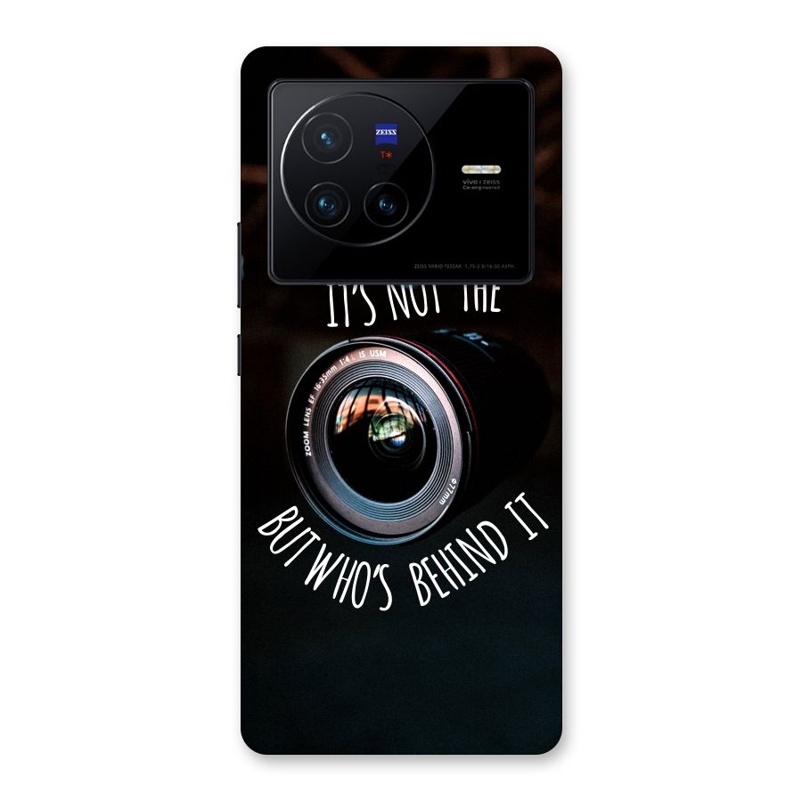 Camera Quote Back Case for Vivo X80