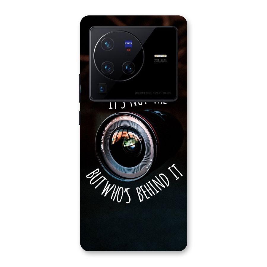Camera Quote Back Case for Vivo X80 Pro