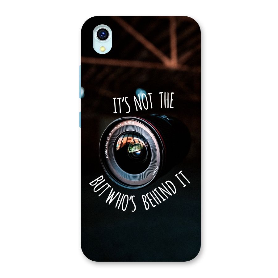 Camera Quote Back Case for Vivo Y1s