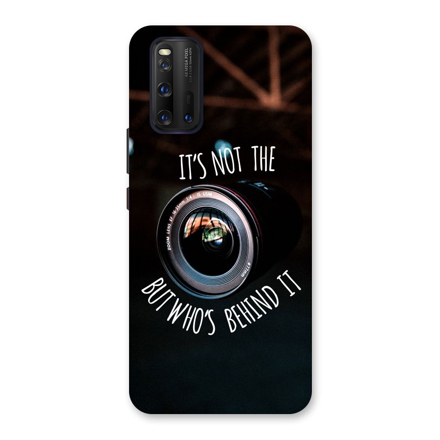 Camera Quote Back Case for Vivo iQOO 3