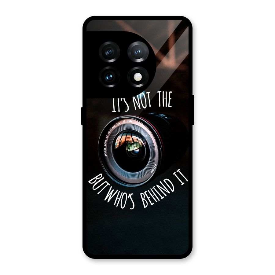 Camera Quote Glass Back Case for OnePlus 11