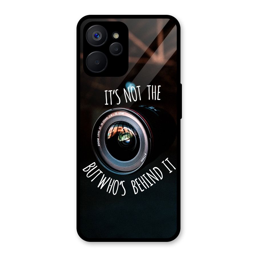Camera Quote Glass Back Case for Realme 9i 5G