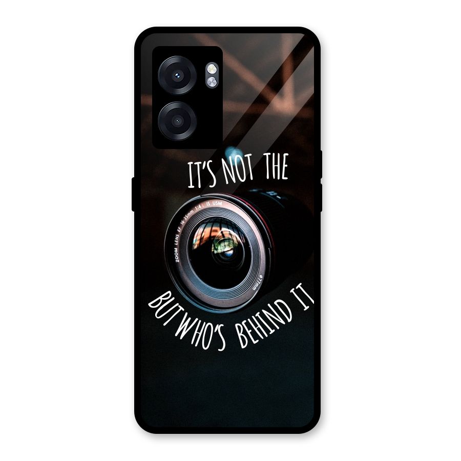 Camera Quote Glass Back Case for Realme Narzo 50 5G