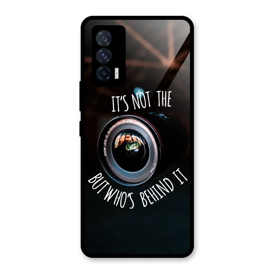Camera Quote Glass Back Case for Vivo iQOO 7 5G