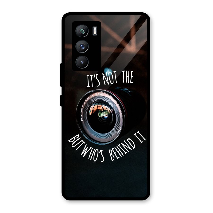 Camera Quote Glass Back Case for Vivo iQOO 9 SE