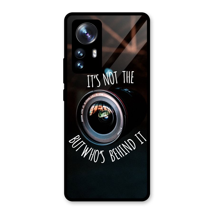 Camera Quote Glass Back Case for Xiaomi 12 Pro