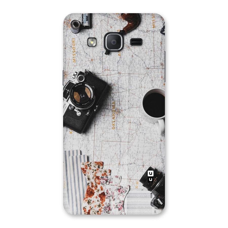 Camera Smoky Pipe Back Case for Galaxy On7 2015