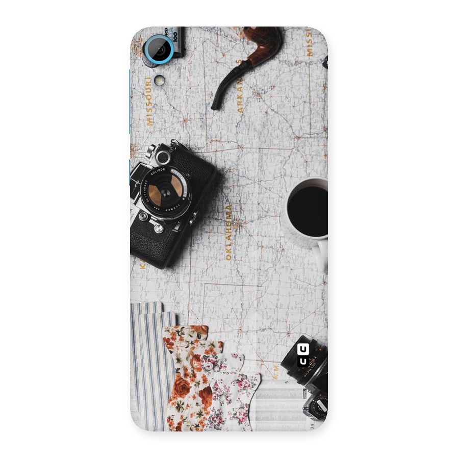 Camera Smoky Pipe Back Case for HTC Desire 826