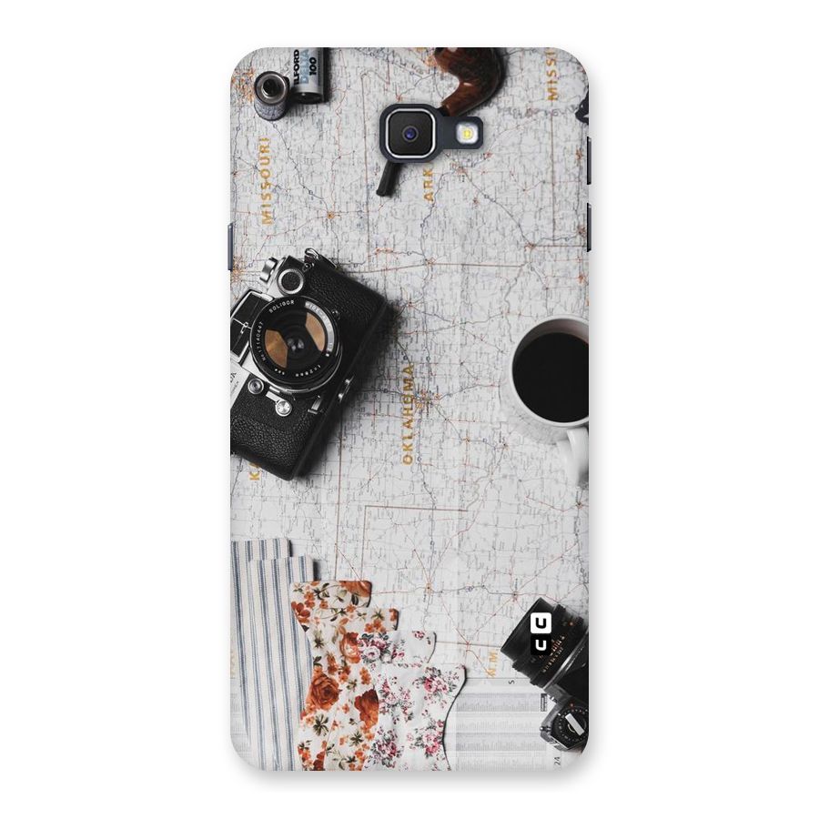 Camera Smoky Pipe Back Case for Samsung Galaxy J7 Prime