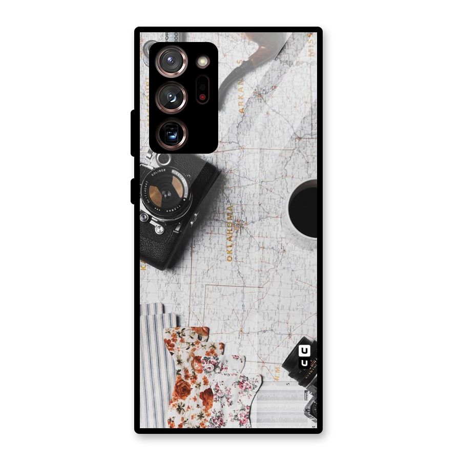 Camera Smoky Pipe Glass Back Case for Galaxy Note 20 Ultra