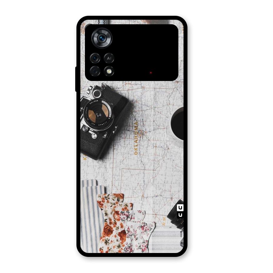 Camera Smoky Pipe Glass Back Case for Poco X4 Pro 5G