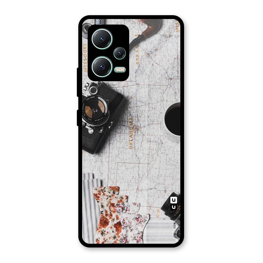 Camera Smoky Pipe Glass Back Case for Redmi Note 12 5G