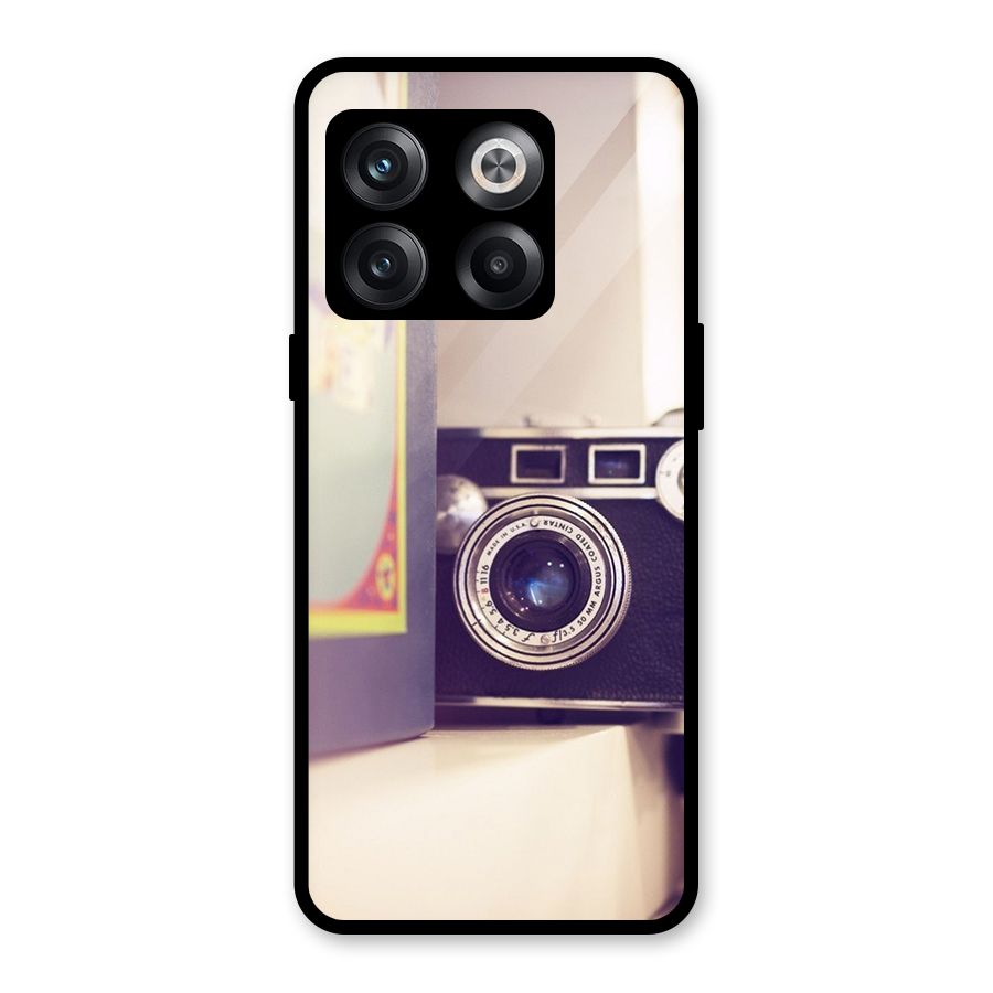 Camera Vintage Pastel Glass Back Case for OnePlus 10T