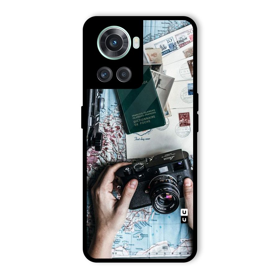 Camera and Postcards Glass Back Case for OnePlus 10R
