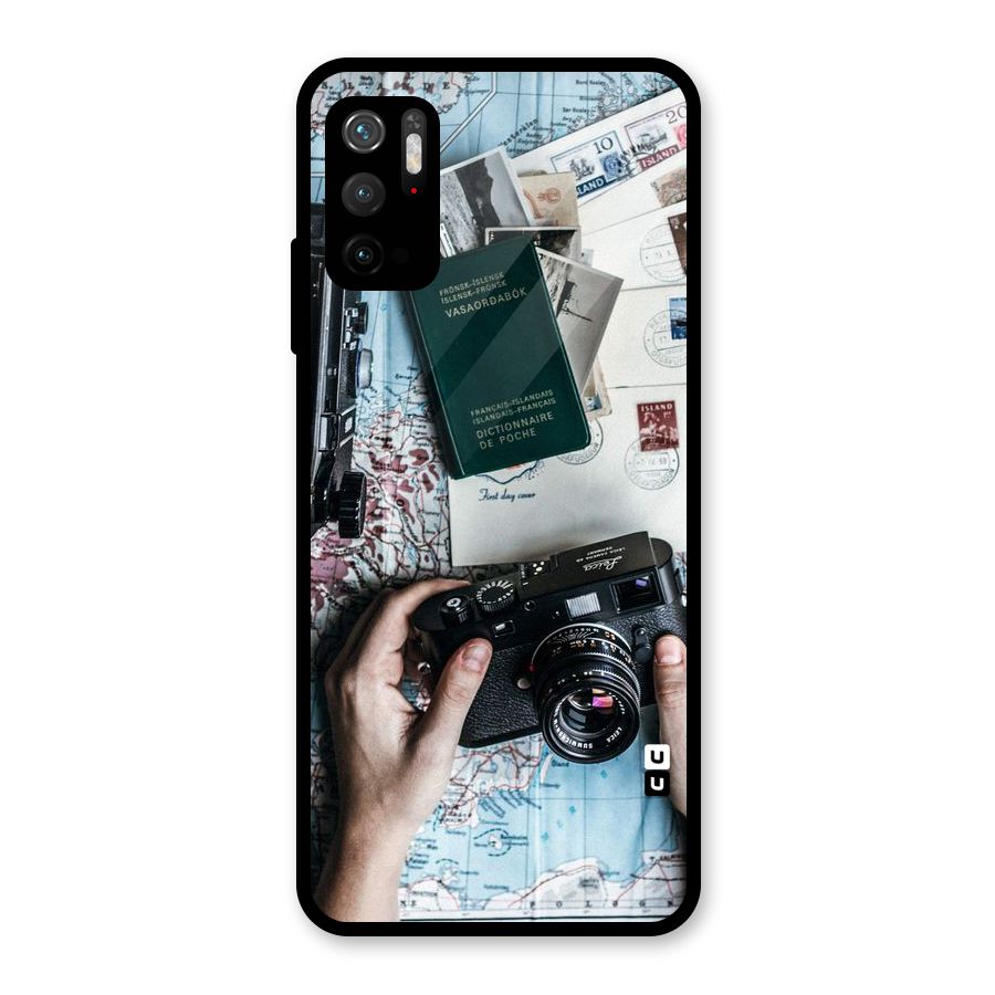 Camera and Postcards Glass Back Case for Poco M3 Pro 5G