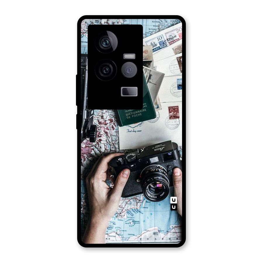 Camera and Postcards Glass Back Case for Vivo iQOO 11 5G