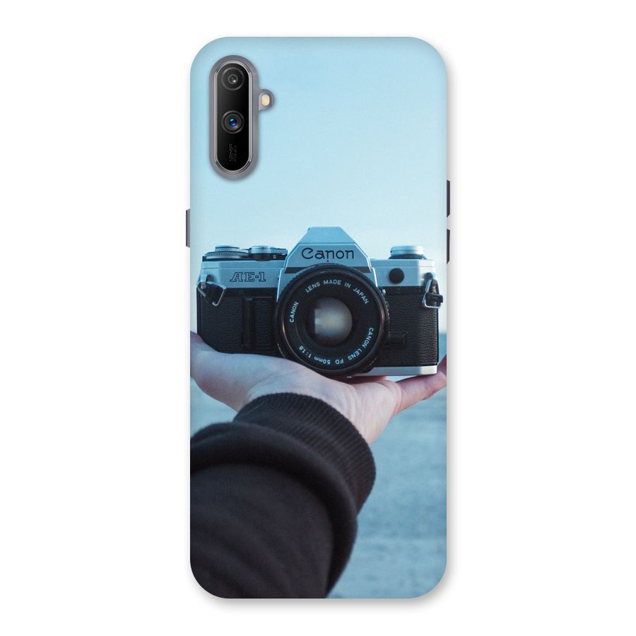 Camera in Hand Back Case for Realme C3