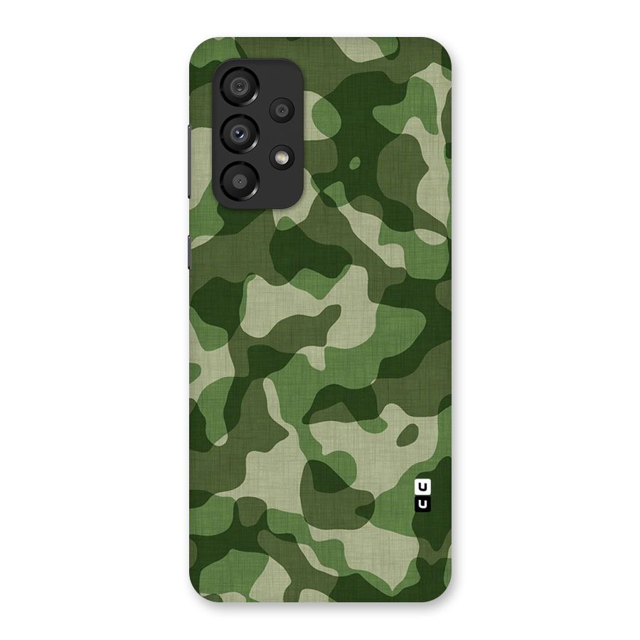 Camouflage Pattern Art Back Case for Galaxy A33 5G