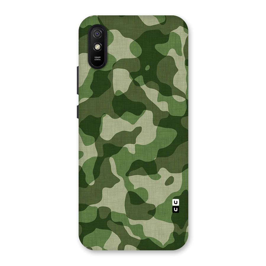 Camouflage Pattern Art Back Case for Redmi 9i