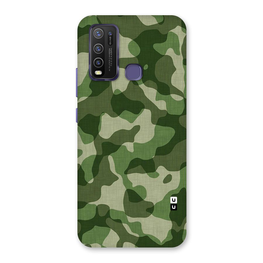Camouflage Pattern Art Back Case for Vivo Y50