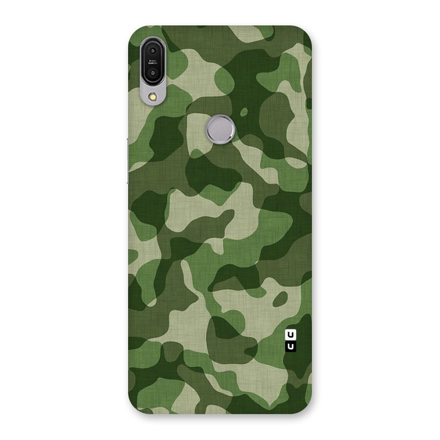 Camouflage Pattern Art Back Case for Zenfone Max Pro M1
